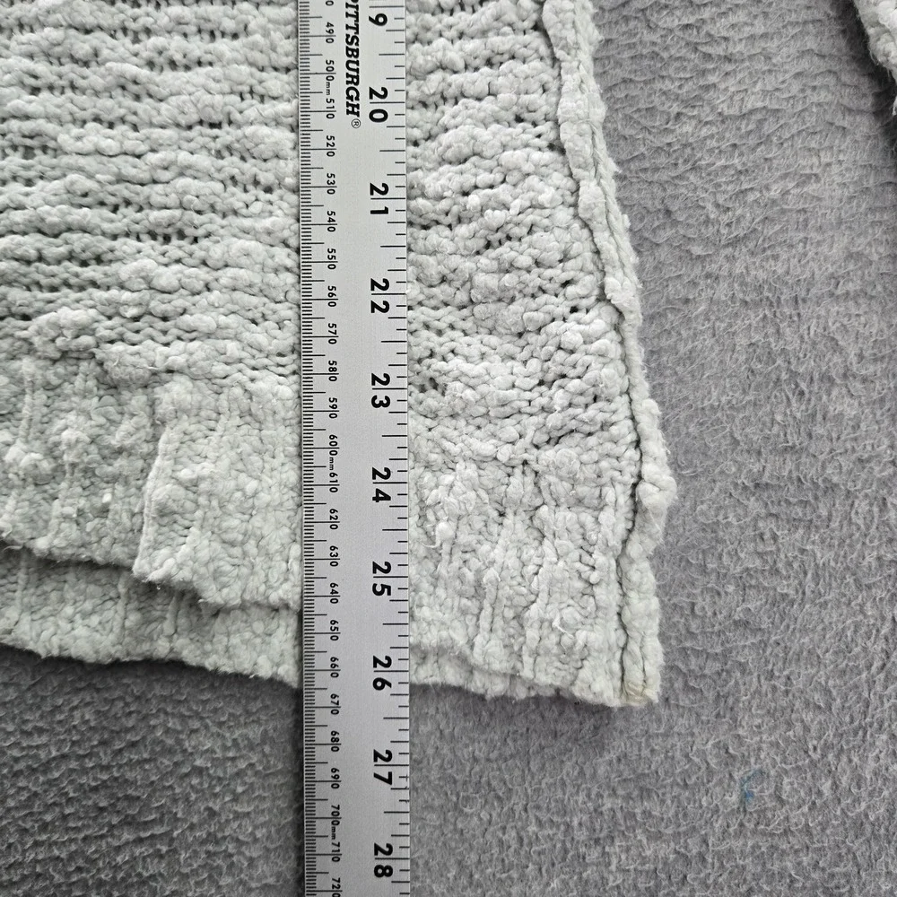 Free People Women Sweatshirt S Songbird Long‎ Sleeve Cotton Acrylic Nylon